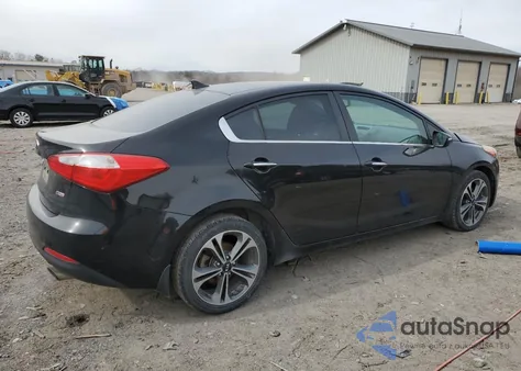2014 Kia Forte Ex from USA, damaged, VIN KNAFZ4A89E5197995